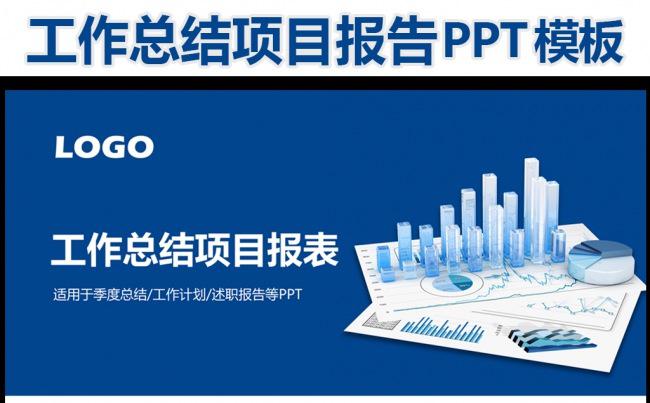 最新项目总结项目报告PPT模板缩略图