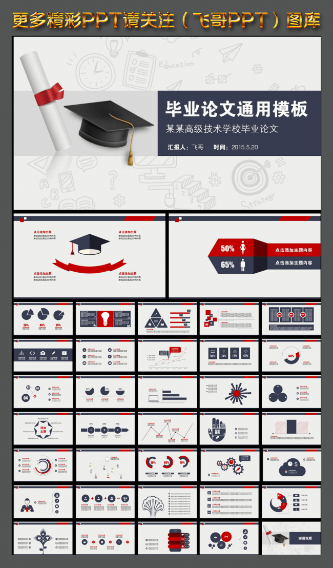 框架完整的论文答辩课题汇报PPT