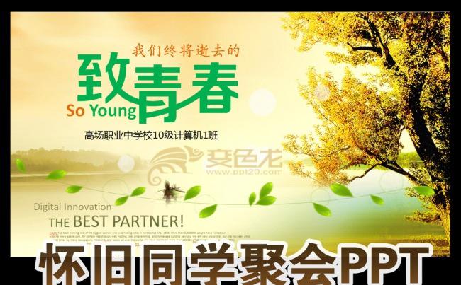 时尚创意唯美怀旧青春校园同学会纪念缩略图