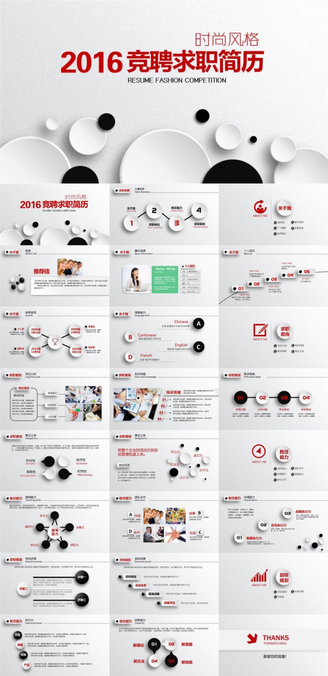 个人求职 竞聘求职 个人简历 求职报告