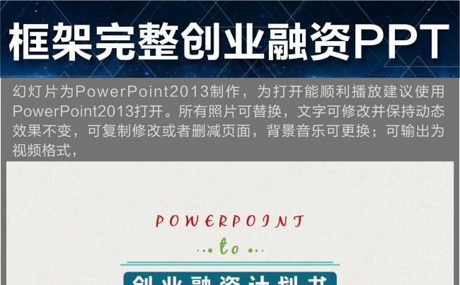 时尚创业融资计划书PPT缩略图