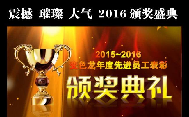 2017颁奖典礼颁奖盛典优秀表彰PPT缩略图