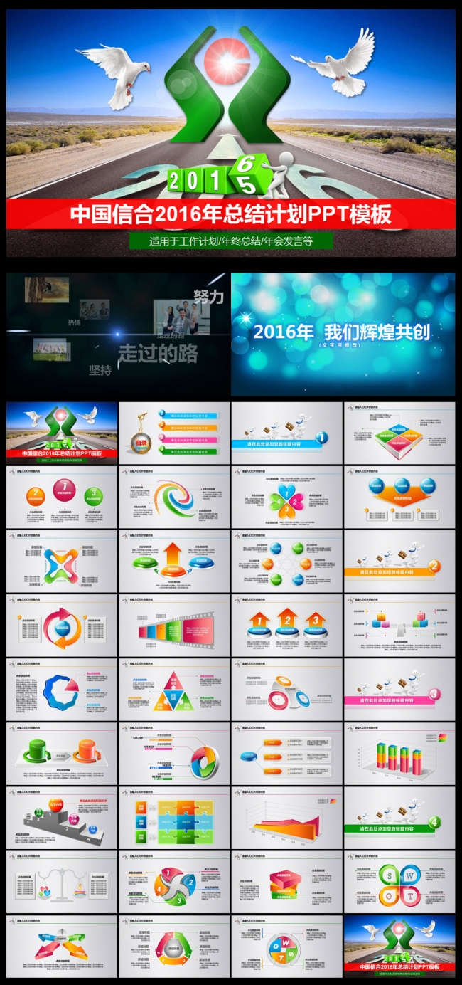 中国信合2016年终总结PPT