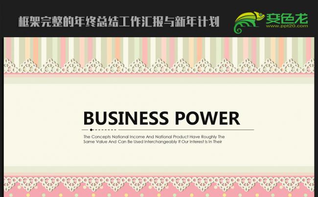 粉色卡通时尚服装纺织ppt动态模板缩略图