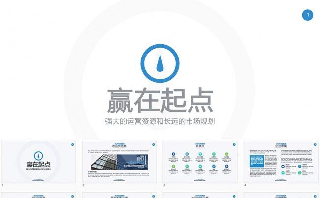 【狂人作品】市场规划计划总结商务ppt模板缩略图