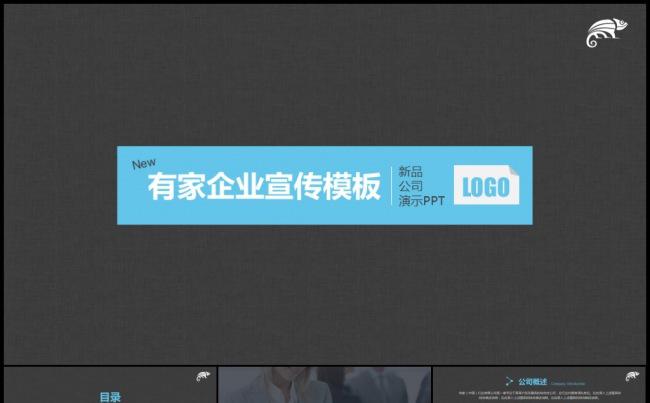 深色高雅企业宣传创业融资品牌宣讲产品发布路演地推模板缩略图