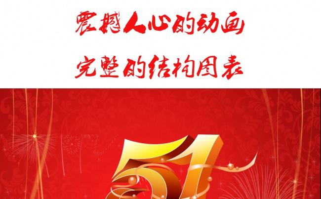 五一劳动节动画PPT模板缩略图