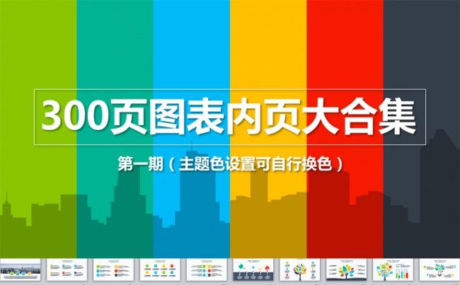 300页图表主题色设置一键换色（含教程）缩略图