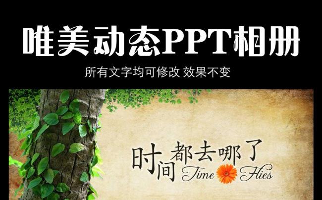 时间都去哪了同学会开场PPT缩略图