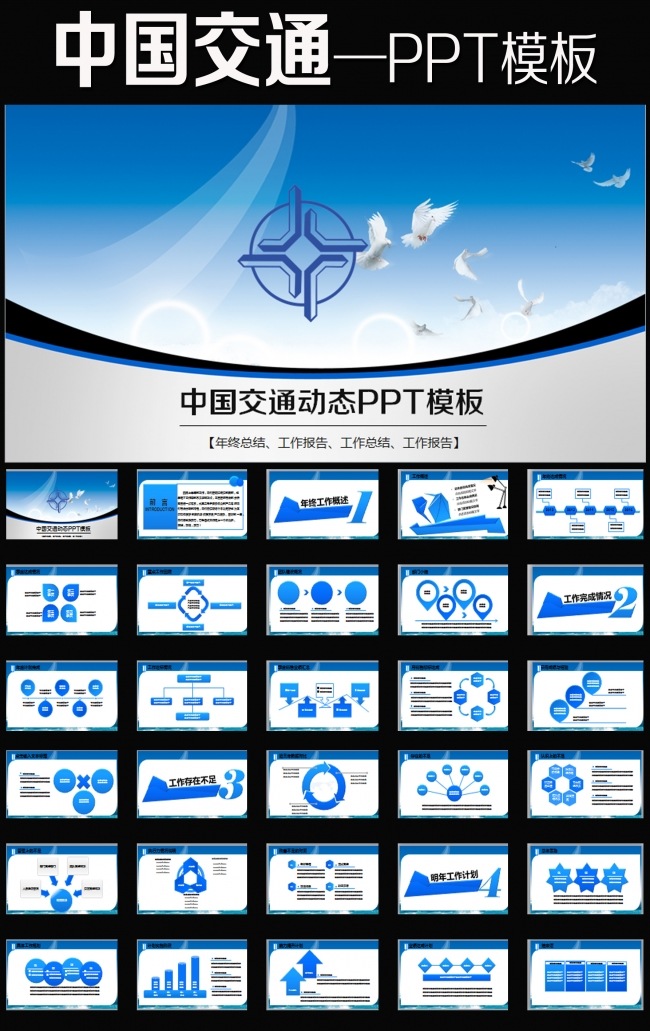 中国交通动态PPT