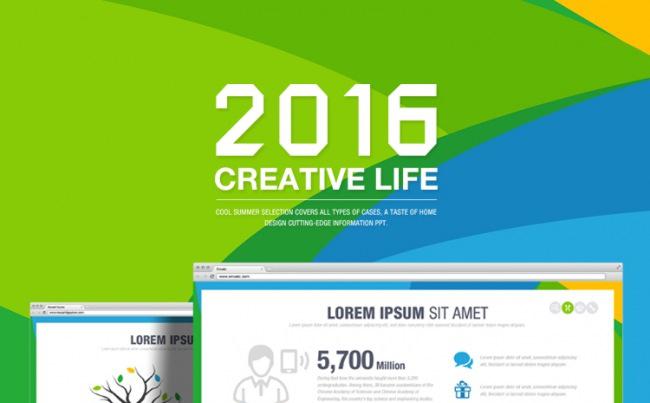 CREATIVE LIFE高品质商务模板缩略图