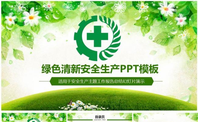 安全生产委员会工作总结汇报PPT模板缩略图
