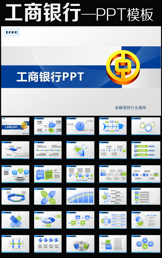 中国工商银行工行理财金融动态PPT