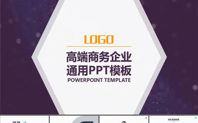 商业计划书创业融资企业简介PPT模板缩略图