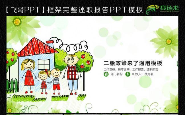 全国放开二胎政策PPT缩略图