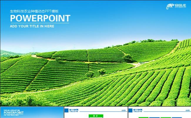 生物科技农业种植动态PPT模板缩略图
