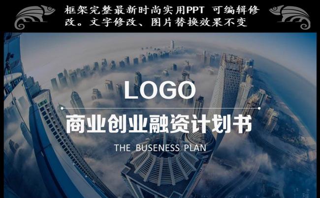 高端精美的商业创业融资计划书缩略图