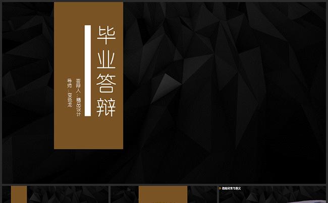 【精品设计】定制级框架完整版low ploy 毕业论文答辩缩略图