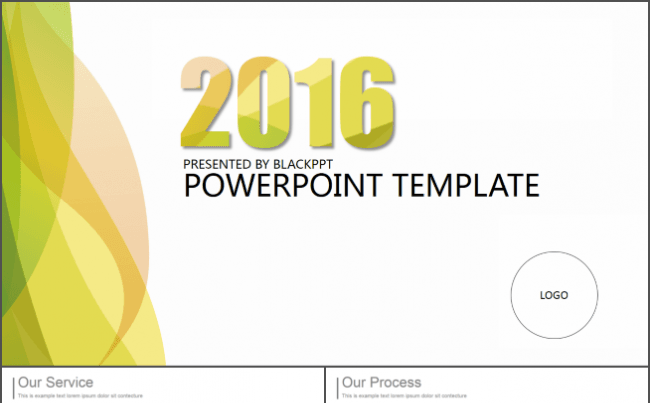 2016商务工作汇报PPT模板缩略图