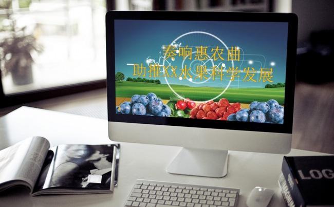蓝莓农业开发项目模版PPT缩略图