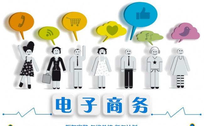 电子商务互联网电视动态ppt模板缩略图
