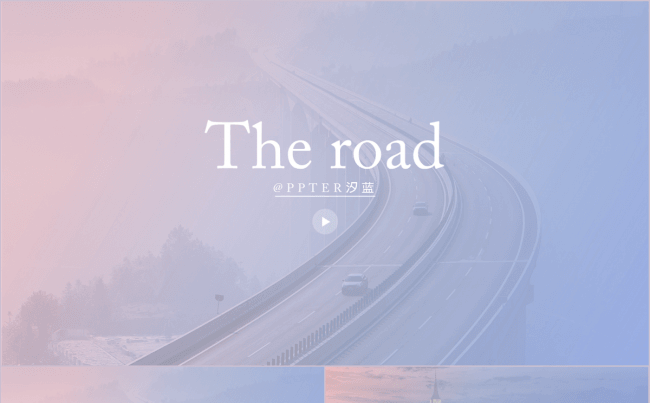 【PPTER汐蓝】简约工作汇报通用ppt模板之三缩略图