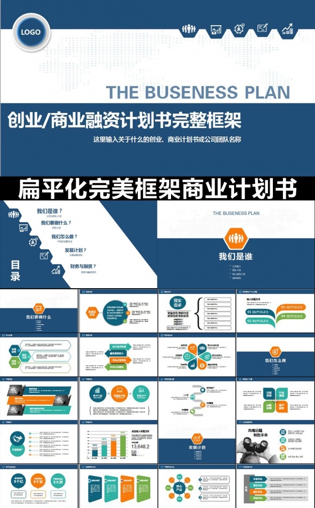 创业商业融资计划书