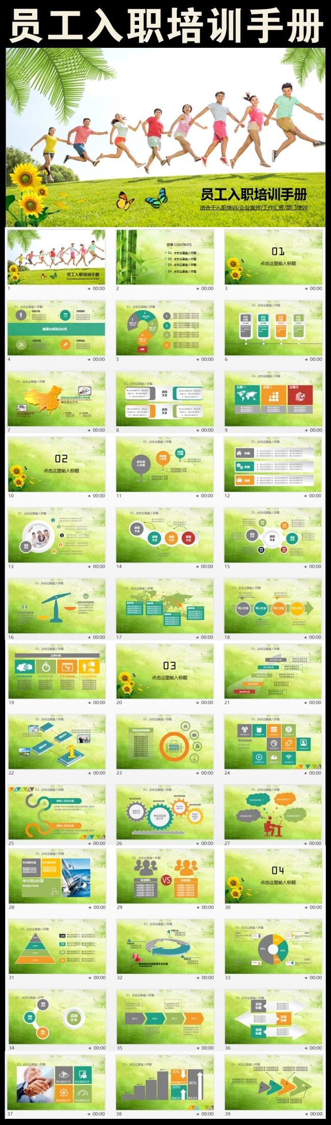 企业员工入职培训团队管理教育PPT课件