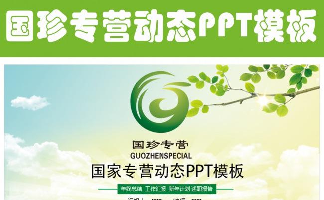 新时代健康产业国珍专营ppt模板缩略图
