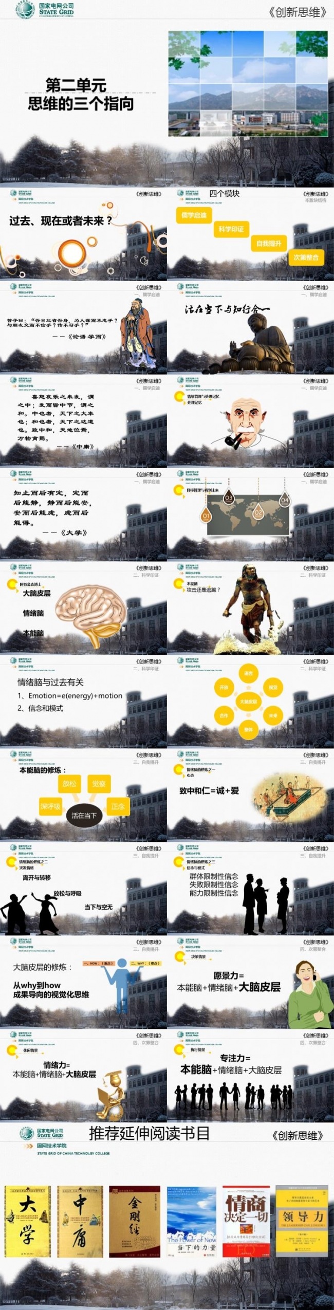 商务国家电网新思维电力国电通用总结汇报计划总结