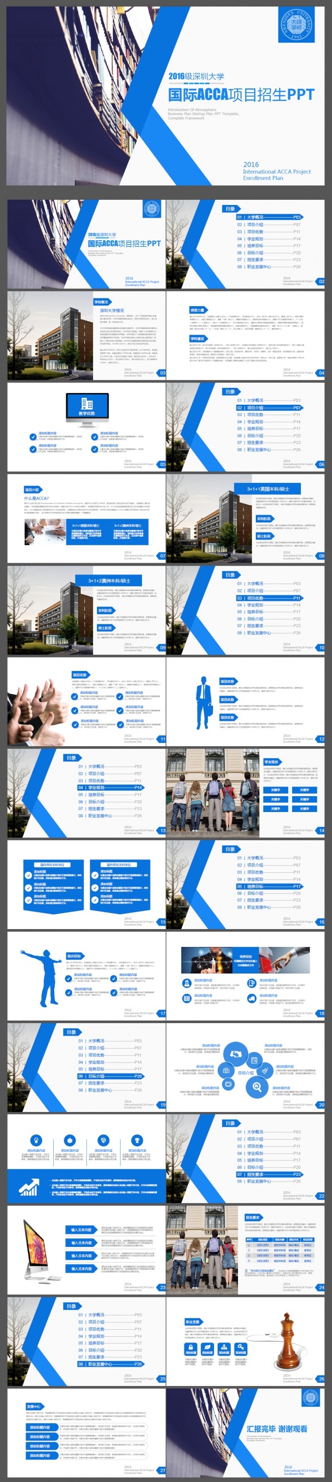 大学自主招生项目介绍ppt