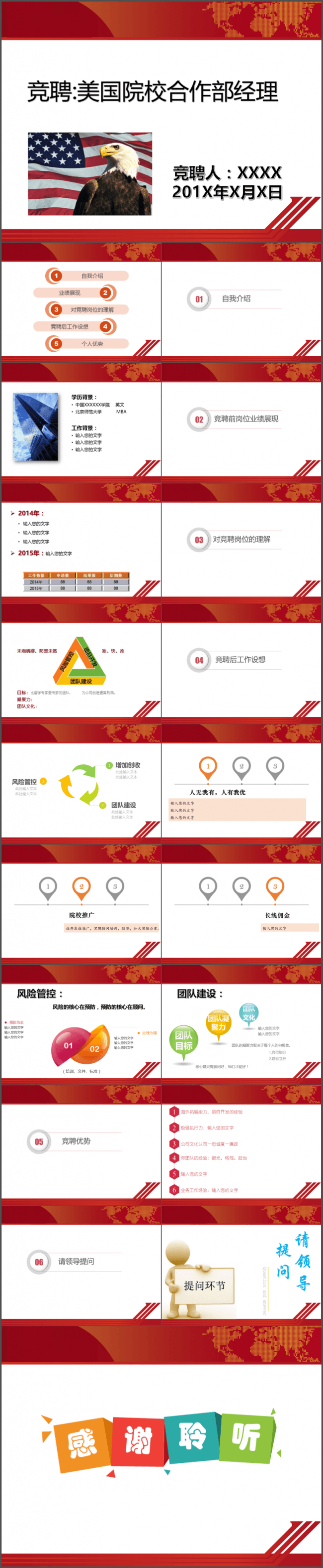 竞聘报告求职找工作个人简历工作简历岗位竞聘