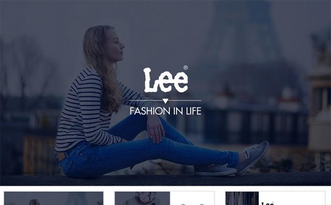经典牛仔品牌服饰展示PPT模板缩略图