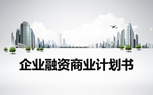 企业融资商业计划书简约ppt模板缩略图