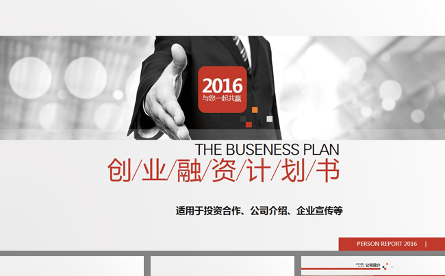 最新商业融资项目创业计划书缩略图
