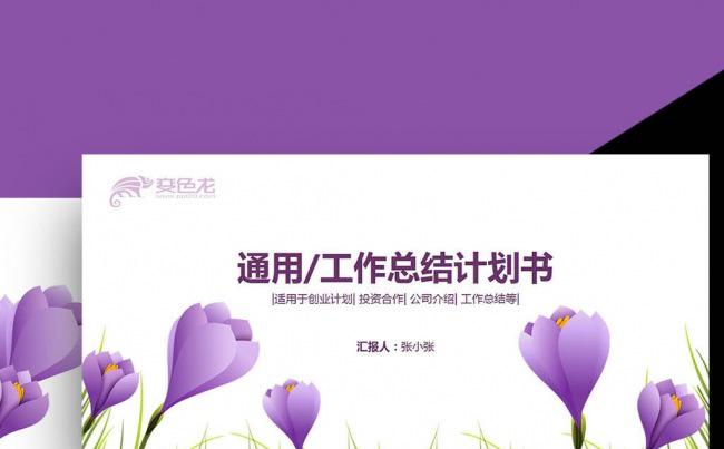 商务计划书花朵唯美女性奢侈品女装女包首饰配饰化妆品PPT缩略图