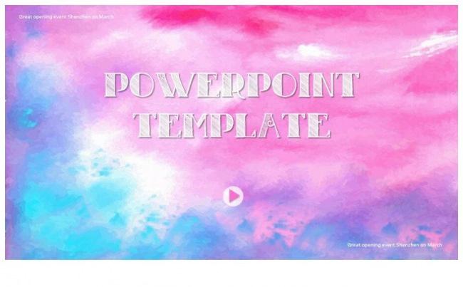 缤纷炫彩介绍型ppt缩略图