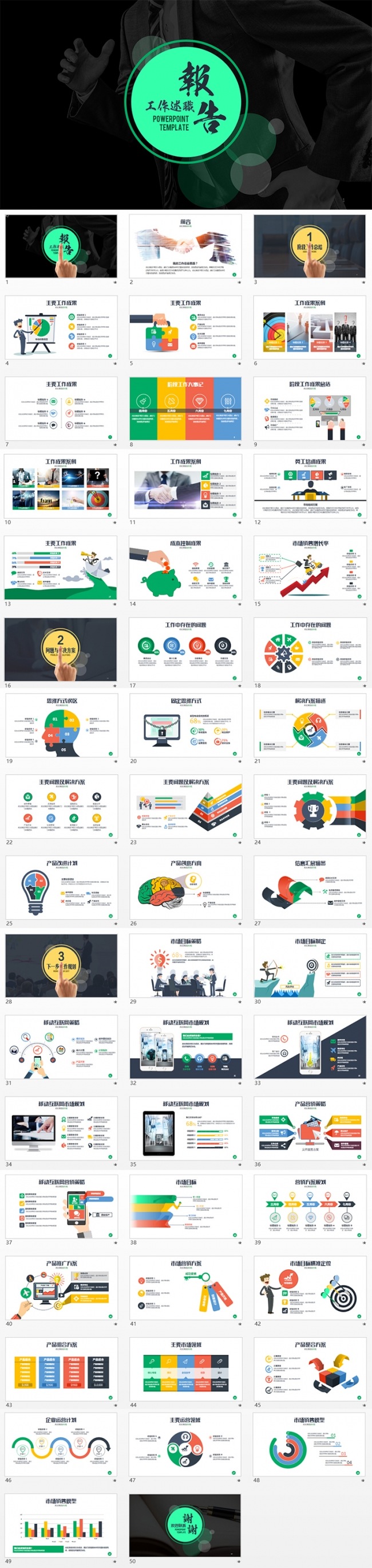 【狂人作品】个人工作岗位述职总结汇报动态ppt模板