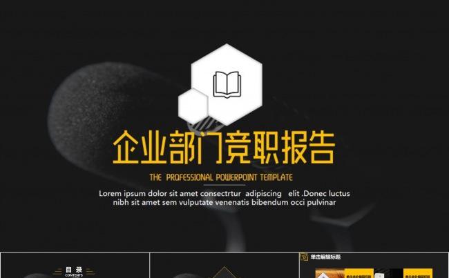 【简约实用】2016学校企业部门竞职报告缩略图