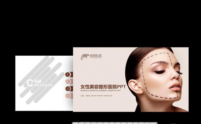 女性整容美容医学研究欧美医疗医院团队报告工作会议PPT缩略图