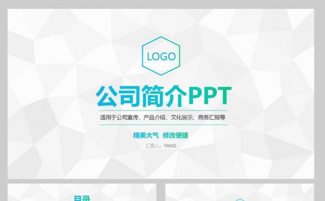 高端时尚公司简介品牌介绍PPT模板缩略图