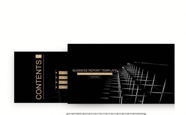 【通用】低调奢华黑色通用工作计划 企业宣传 团队职场 合作缩略图