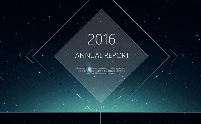 动态ios风格年终总结汇报通用模板缩略图