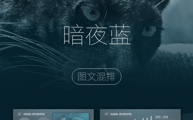 极致美学商务模板【RAVEN】蓝色版缩略图