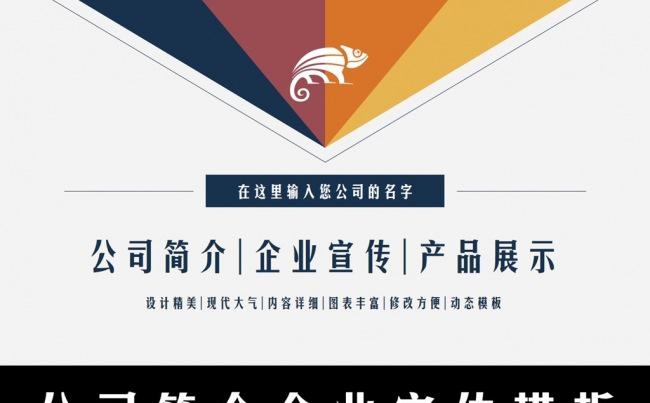 （一键换肤）高品质时尚公司简介企业宣传产品介绍ppt模板缩略图