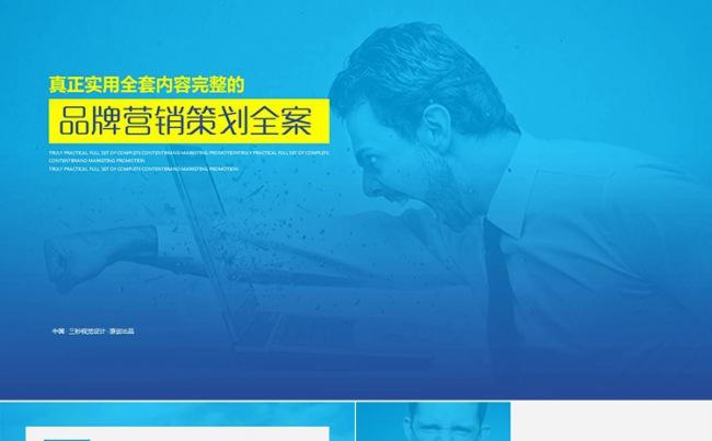 【三秒演示】品牌营销策划全案活动策划商业计划书缩略图