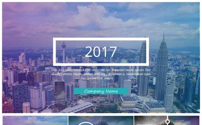 2017欧美风商务工作通用PPT模板.pptx缩略图