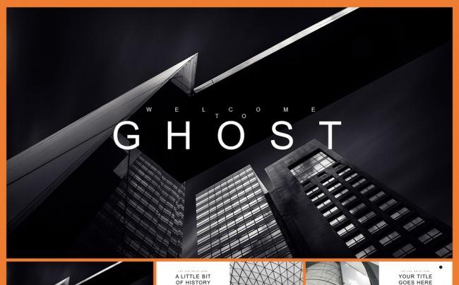 欧美风大气企业宣传介绍产品发布ppt模板缩略图