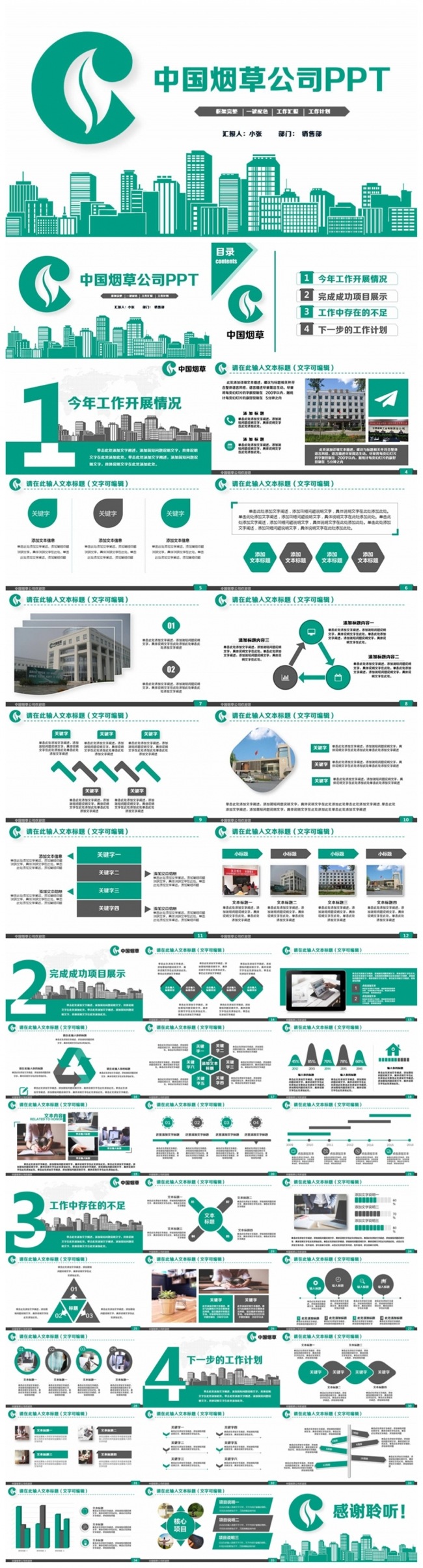 中国烟草公司烟草局工作PPT