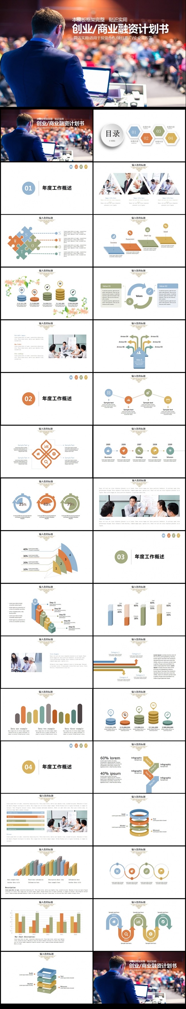 2017商业融资计划书模板